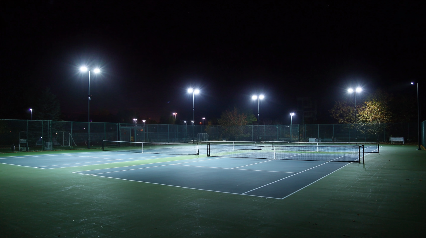 Mastering Night Play: The Science Behind Precise Light Control in Tennis Court Lighting