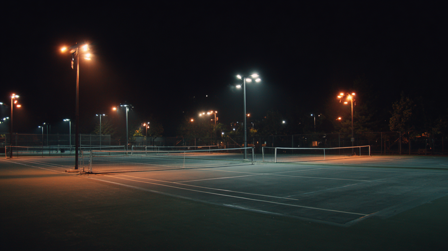 Mastering Night Play: The Science Behind Precise Light Control in Tennis Court Lighting
