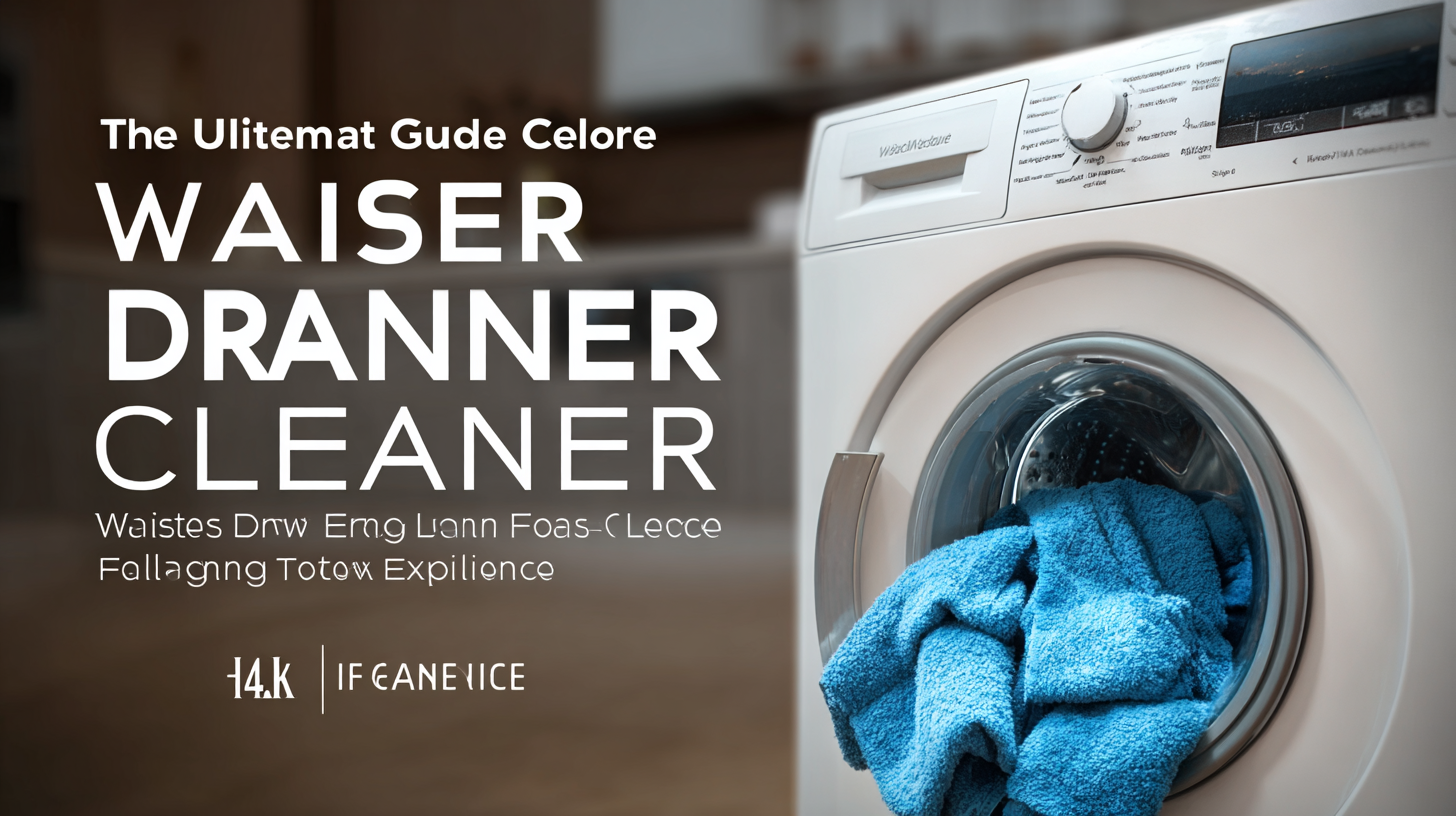 “The Ultimate Guide to Using Washer Drain Cleaners for a Clog-Free Laundry Experience”