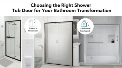 Choosing the Right Shower Tub Door for Your Bathroom Transformation