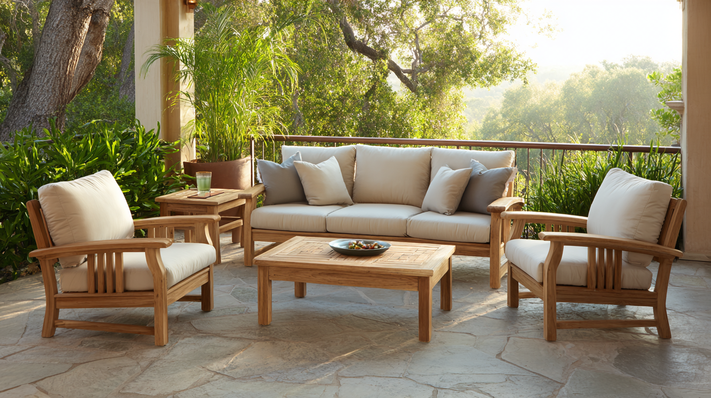 The Ultimate Guide to Choosing Teak Outdoor Furniture for Modern Gardens