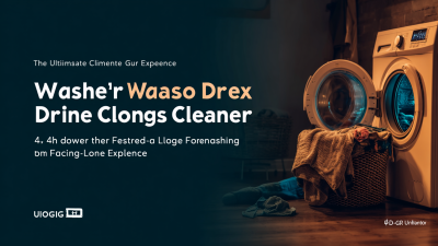 “The Ultimate Guide to Using Washer Drain Cleaners for a Clog-Free Laundry Experience”