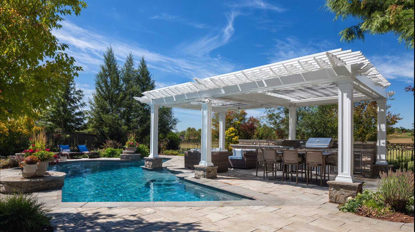 Exploring the Benefits of Poolside Pergolas for Outdoor Living Spaces