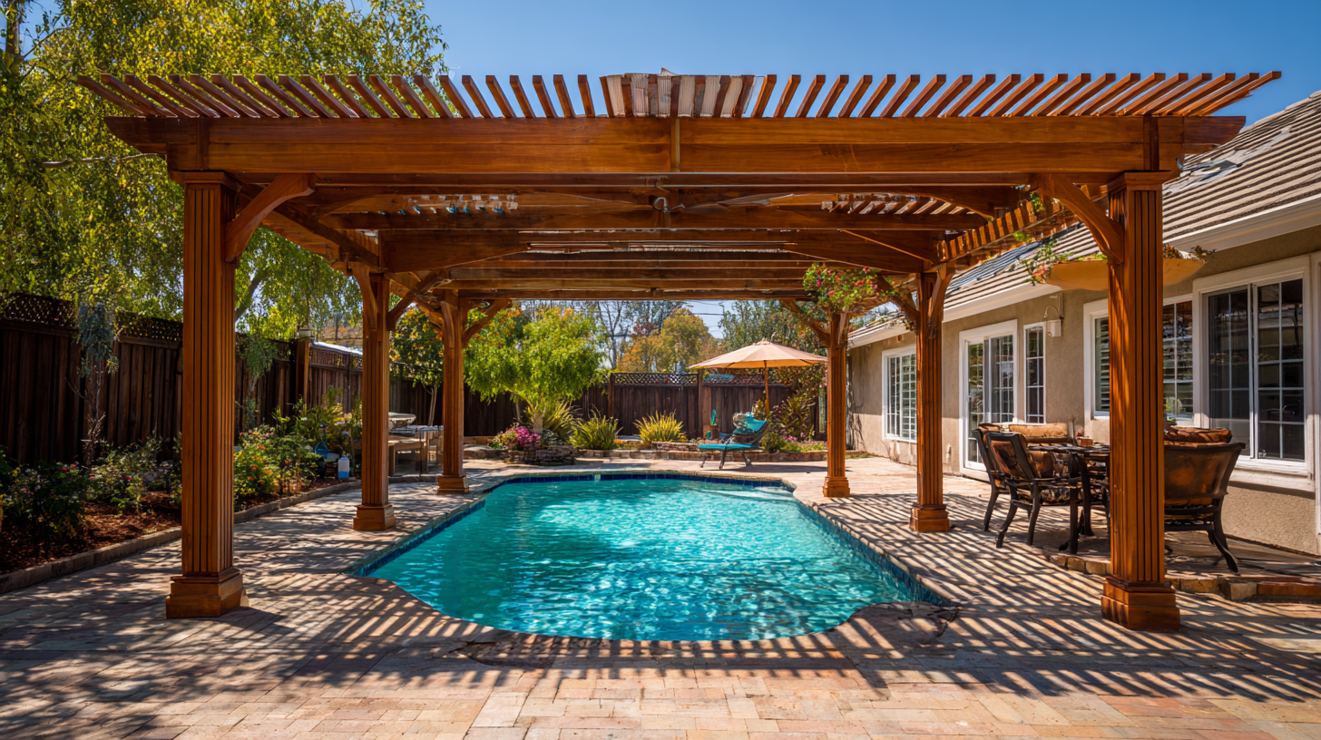 Exploring the Benefits of Poolside Pergolas for Outdoor Living Spaces