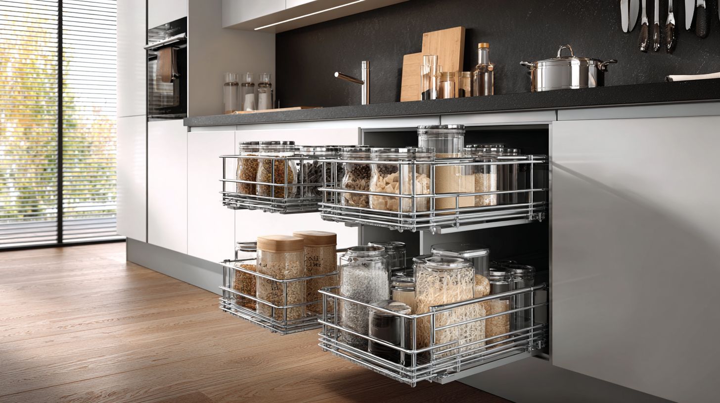 Maximize Your Kitchen Space: The Ultimate Guide to High Quality Flat Steel Pull Out Baskets