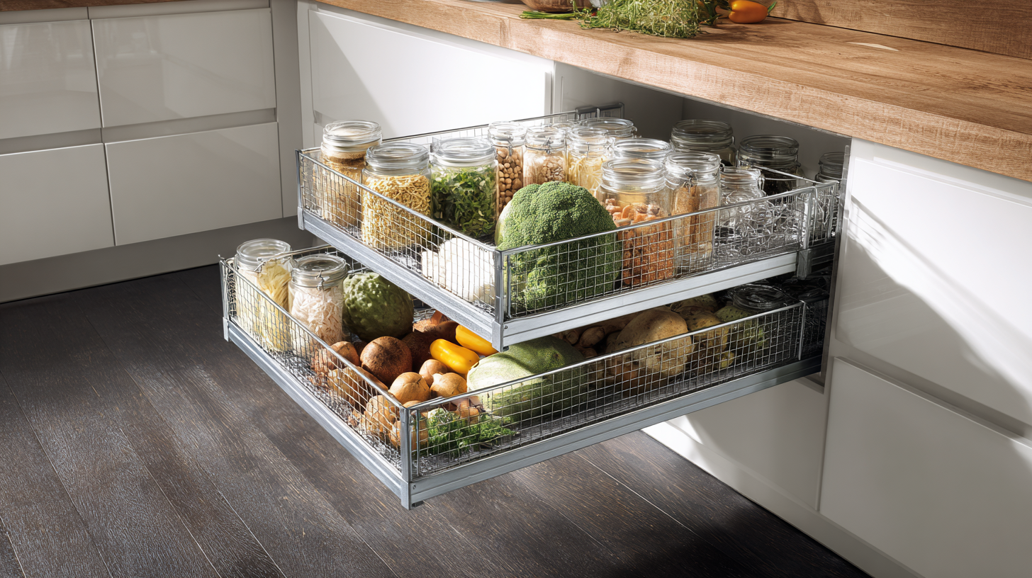 Maximize Your Kitchen Space: The Ultimate Guide to High Quality Flat Steel Pull Out Baskets