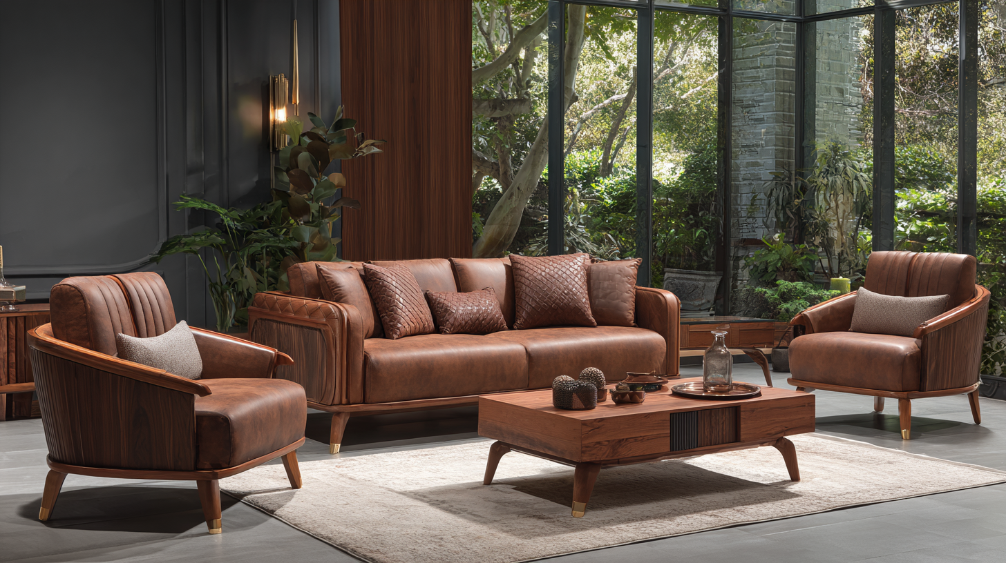 Discover the Perfect Blend: Why Leather Wood Armchairs are the Ultimate Home Comfort