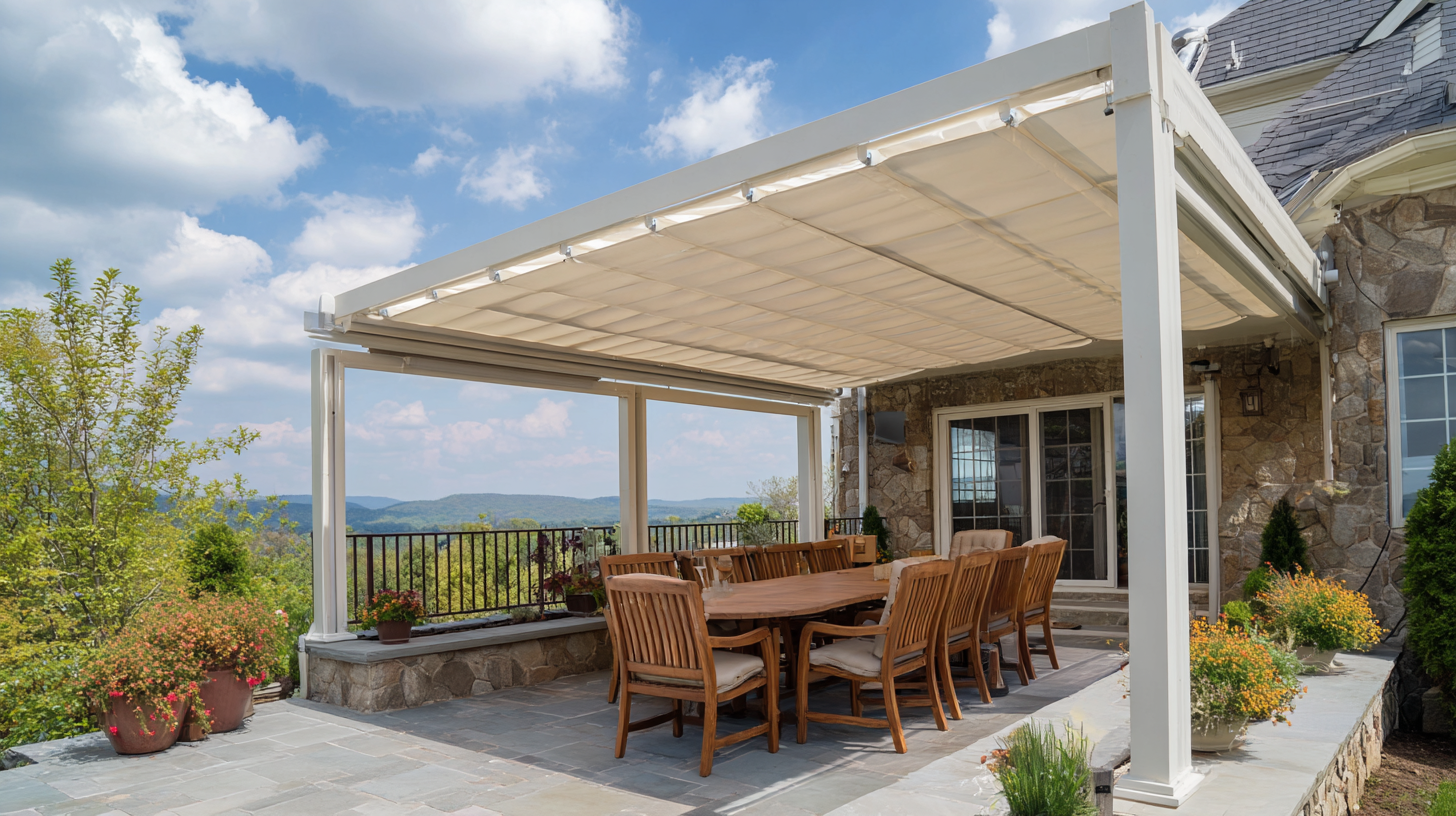 Transform Your Outdoor Space: The Benefits of Installing a Retractable Aluminum Pergola