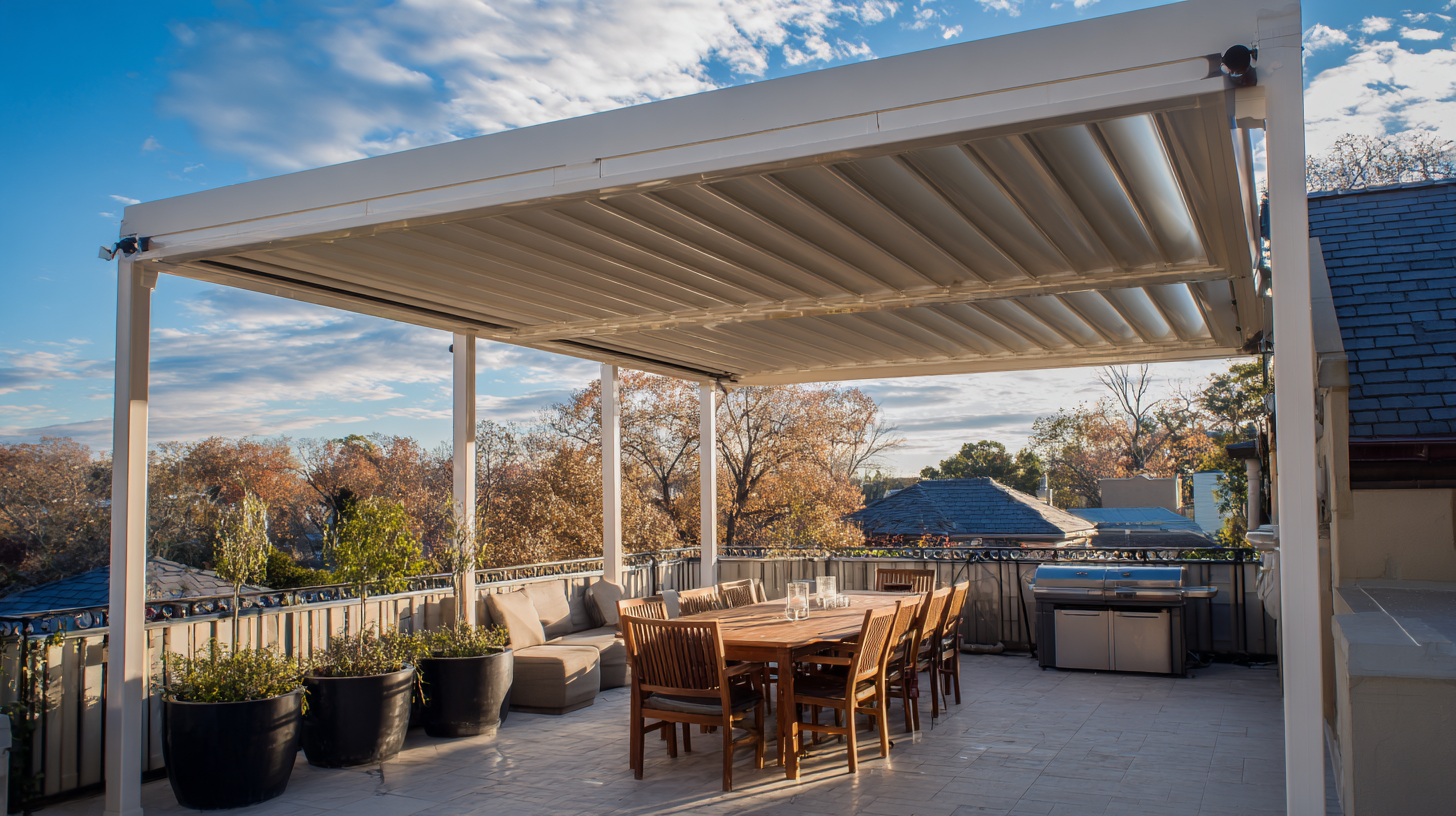 Transform Your Outdoor Space: The Benefits of Installing a Retractable Aluminum Pergola