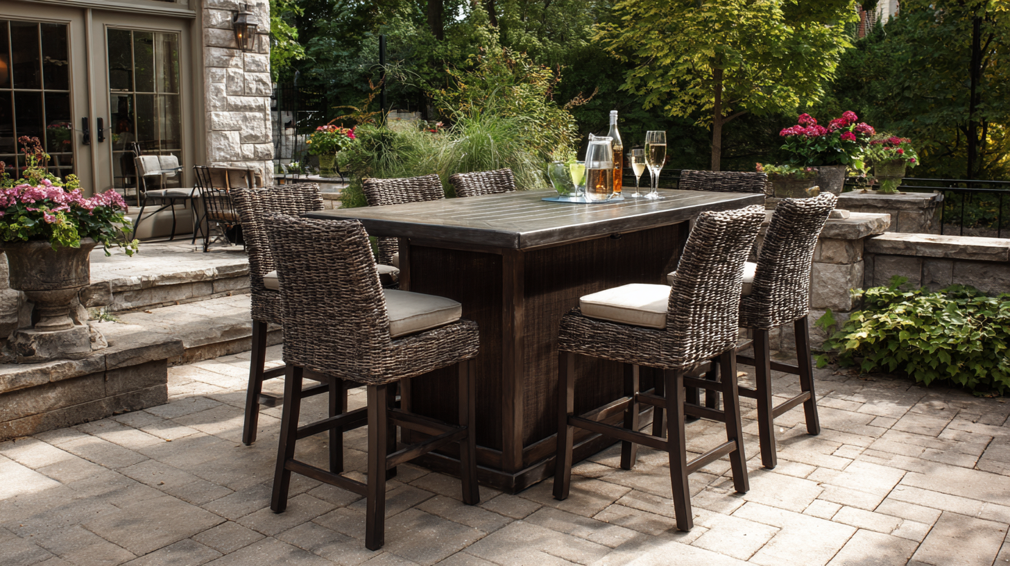 Transform Your Backyard: The Ultimate Guide to Choosing the Perfect Outdoor Bar Table