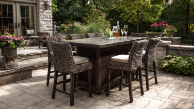 Transform Your Backyard: The Ultimate Guide to Choosing the Perfect Outdoor Bar Table
