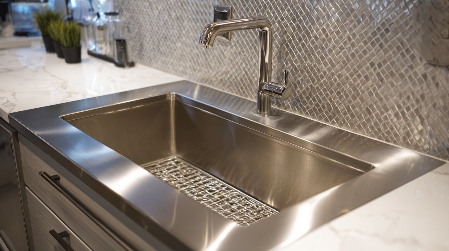 Transform Your Kitchen with a Uniquely Designed Stainless Steel Sink that Elevates Style and Functionality
