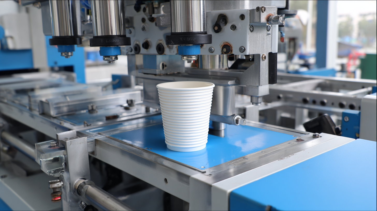 The Future of Sustainable Manufacturing: How Plastic Cup Making Machines Are Revolutionizing the Industry