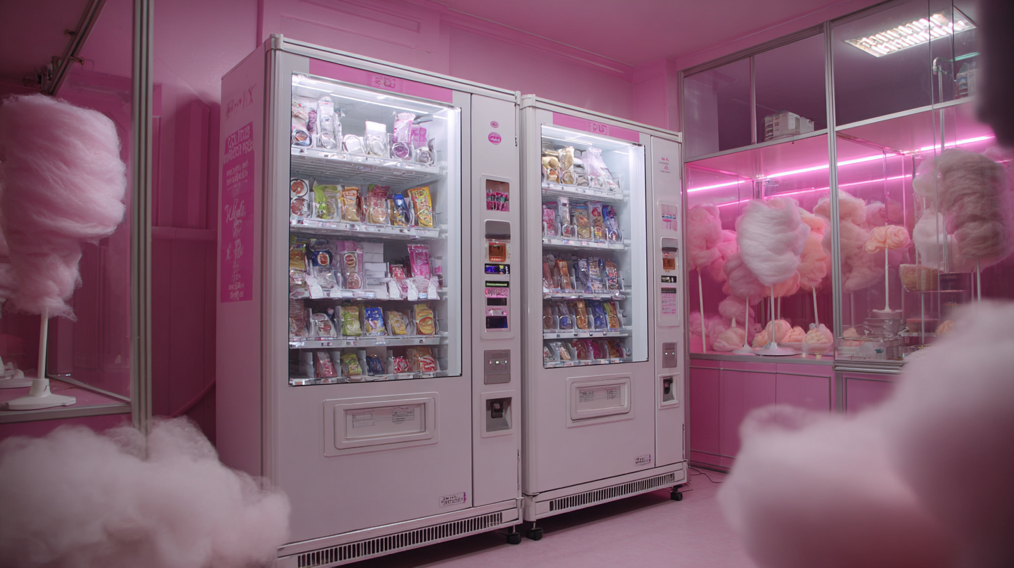 Discover the Magical World of Fairy Floss Vending Machines and Their Sweet Treats