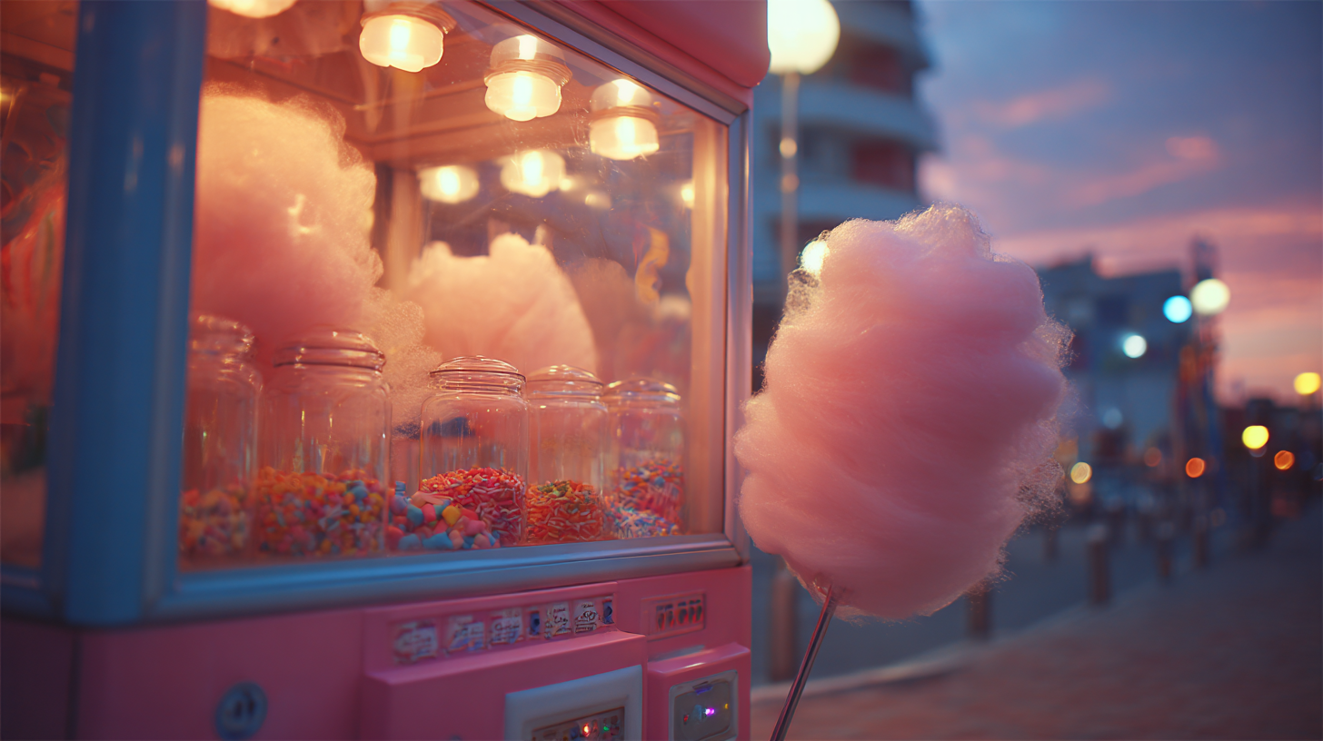 Discover the Magical World of Fairy Floss Vending Machines and Their Sweet Treats