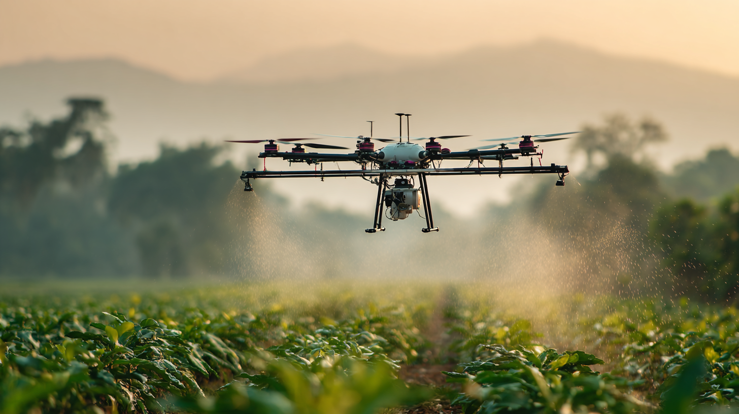Revolutionizing Agriculture with Spraying Drones for Sustainable Crop Management