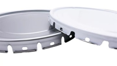 Curled Flap Tinplate Conical Chemical Coating Pail Lug Lid