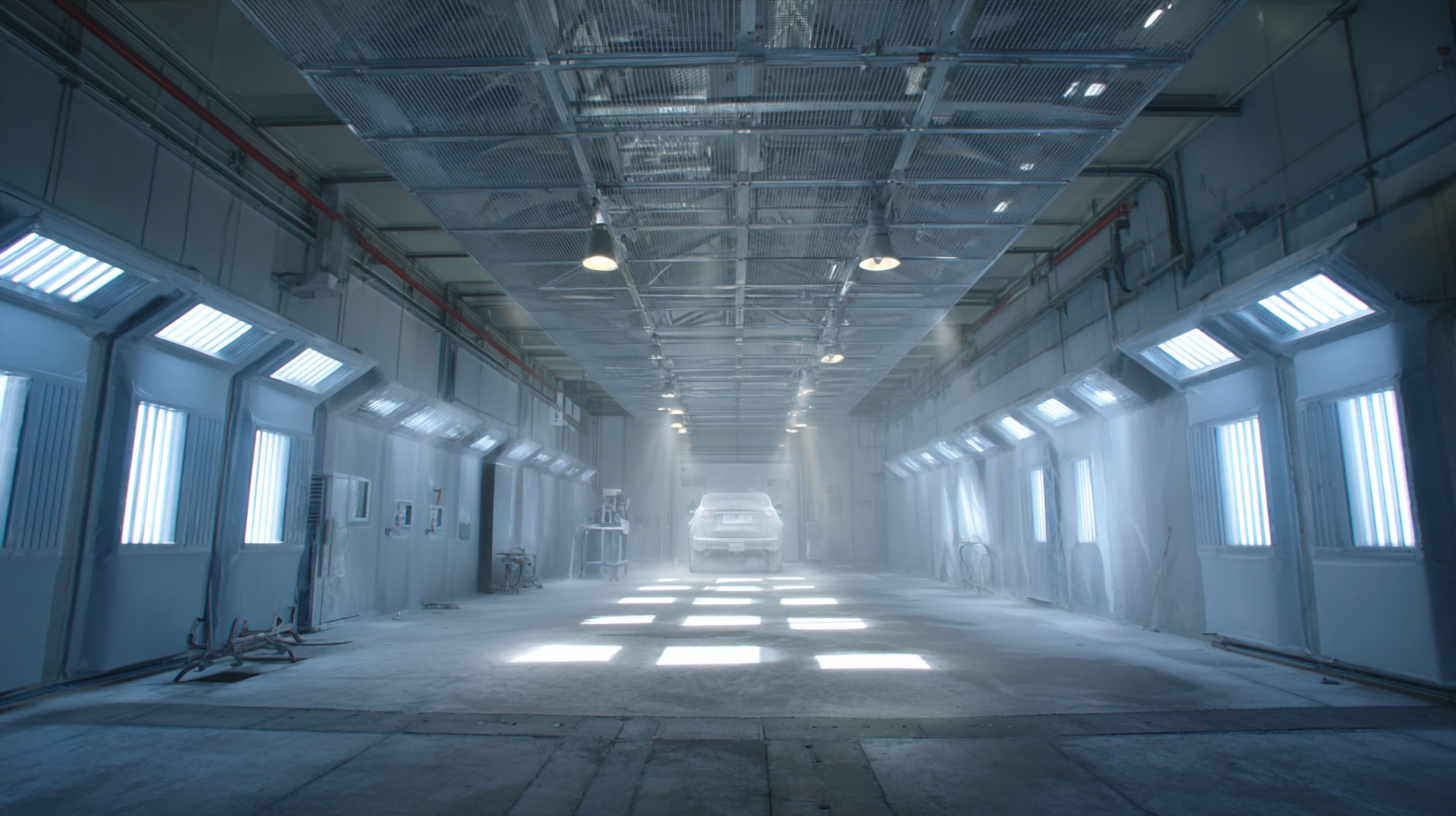 Enhancing Air Quality: The Essential Role of Spray Booth Ceiling Filters in Industrial Settings