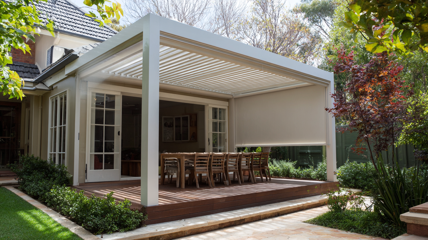 Exploring the Benefits of Installing Pergola With Zip Blinds for Outdoor Comfort and Style