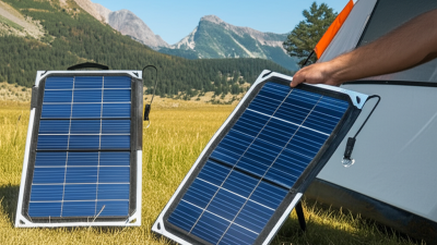 Exploring the Rise of Foldable Solar Panels in Sustainable Energy Solutions for Outdoor Enthusiasts