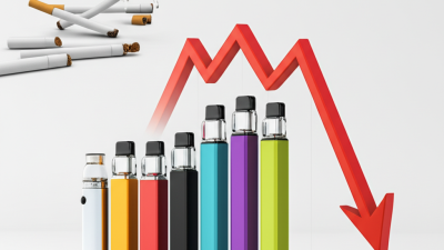 使い捨て電子タバコの急速な普及と喫煙代替品の変遷への影響