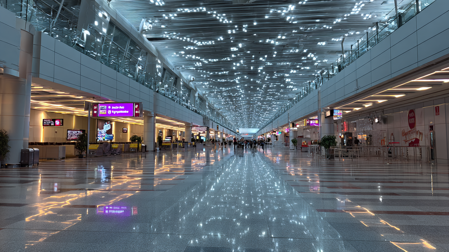 Revolutionizing Airport Lighting: The Impact of COB 150W Downlights on Reducing Glare and Enhancing Safety