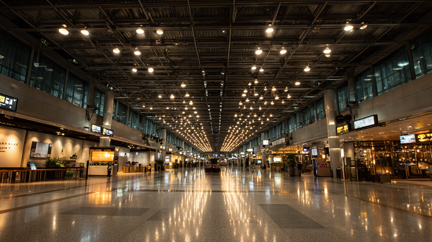 Revolutionizing Airport Lighting: The Impact of COB 150W Downlights on Reducing Glare and Enhancing Safety