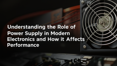 Understanding the Role of Power Supply in Modern Electronics and How it Affects Performance