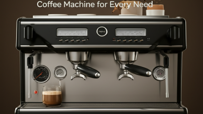Boost Your Business with the Best Commercial Coffee Machine for Every Need