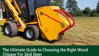 The Ultimate Guide to Choosing the Right Wood Chipper For Skid Steer for Your Landscaping Needs