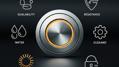 Understanding the Benefits of Stainless Steel Push Buttons in Modern Technology