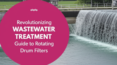 Revolutionizing Wastewater Treatment: The Ultimate Guide to Rotating Drum Filters