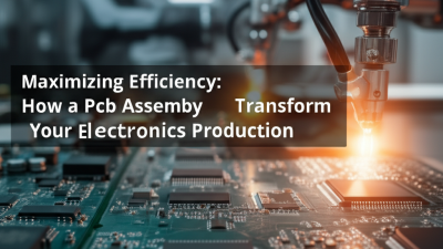 Optimisation de l'efficacité : comment une usine d'assemblage de circuits imprimés peut transformer votre production électronique