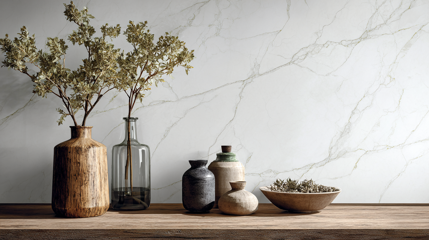 Discover the Timeless Elegance of Panda White Sintered Stone for Modern Interiors
