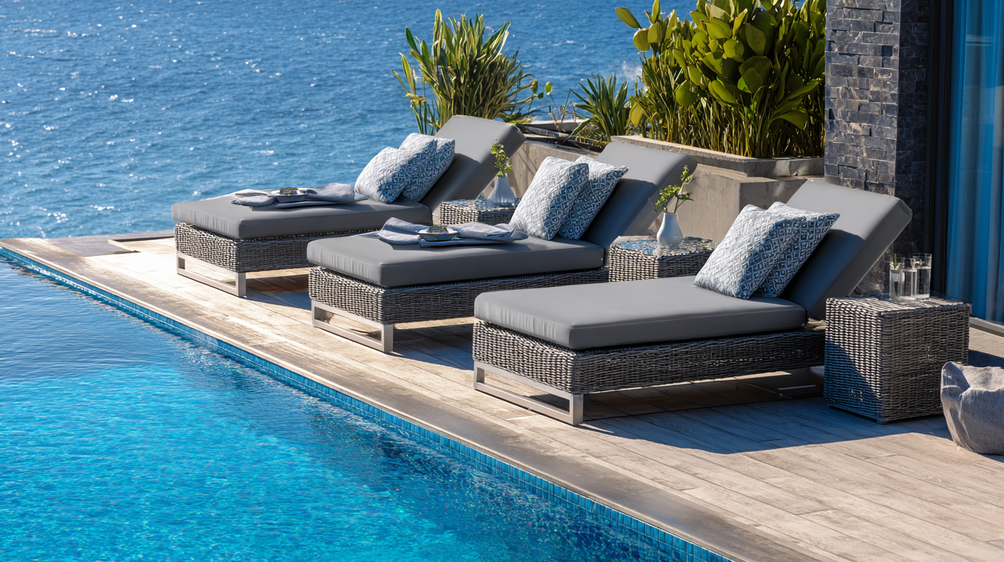 Transform Your Outdoor Space with Stylish and Functional Pool Furniture Choices