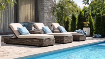 Transform Your Outdoor Space with Stylish and Functional Pool Furniture Choices