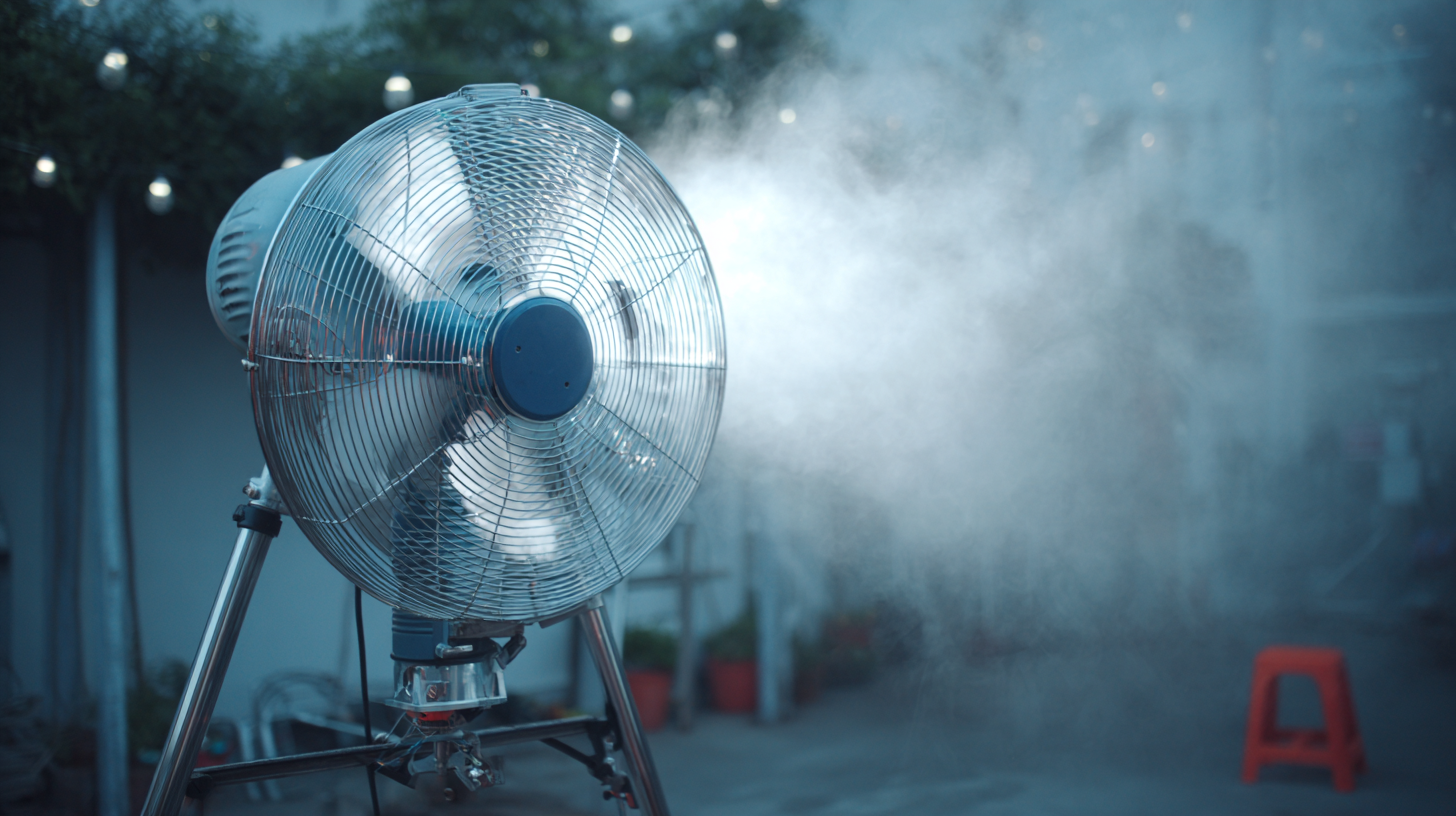 Exploring the Benefits of Commercial Misting Fans for Indoor and Outdoor Comfort in Hot Weather