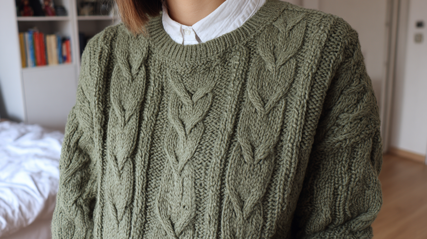 How to Style a Cable Knit Sweatshirt for Every Season