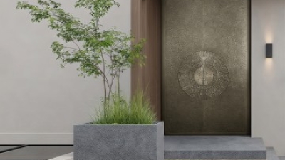 Nine Chapters Villa Artisan Glass-Copper Door.jpg