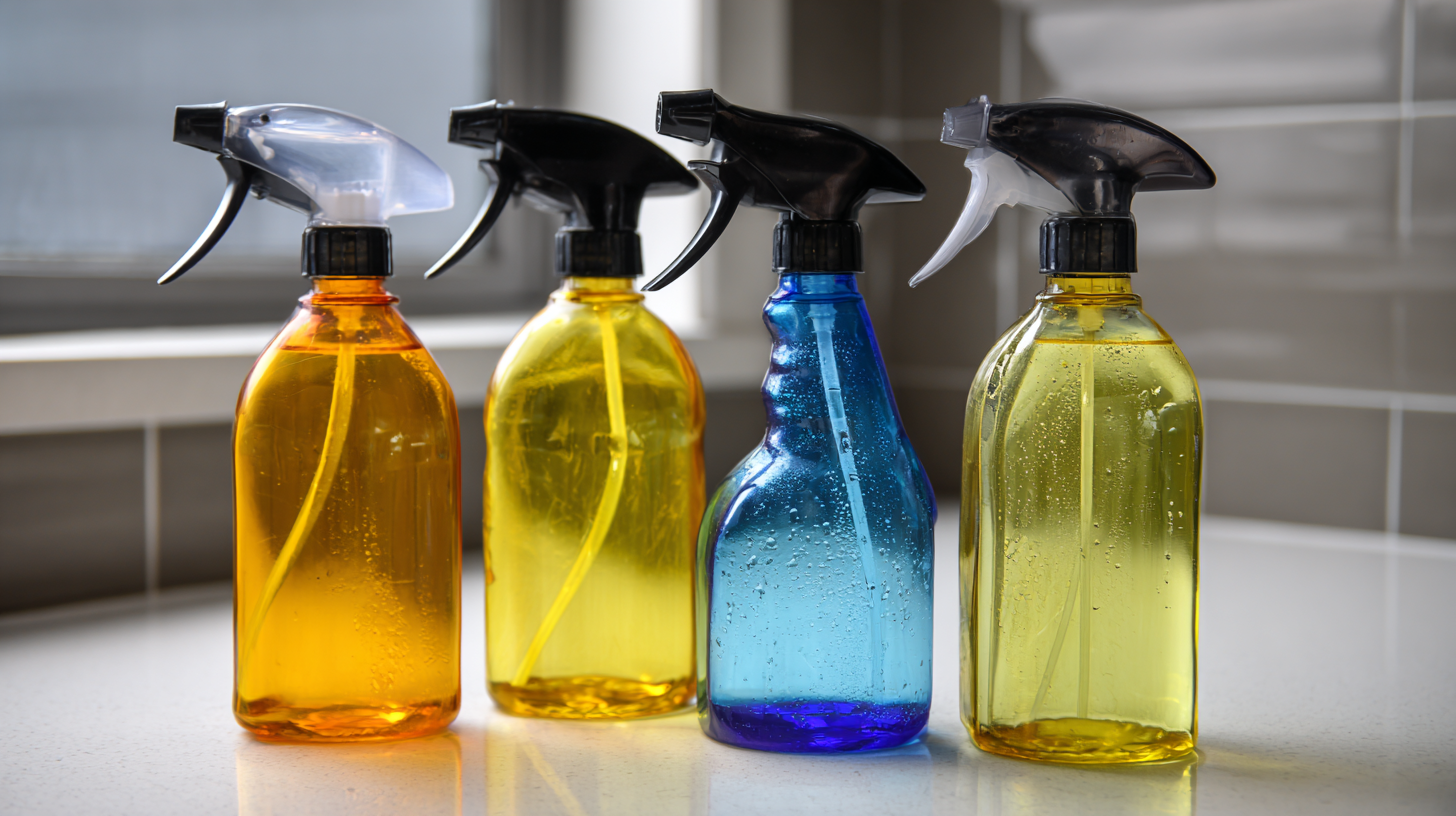 How to Choose the Best Cleaning Spray Bottles for Effective Home Cleaning Solutions