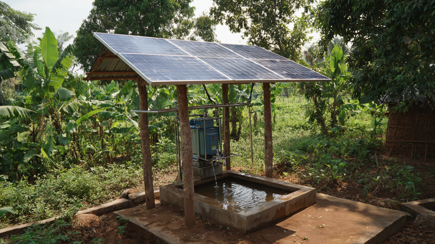 Top 5 Benefits of Solar Water Wells for Sustainable Agriculture and Rural Development