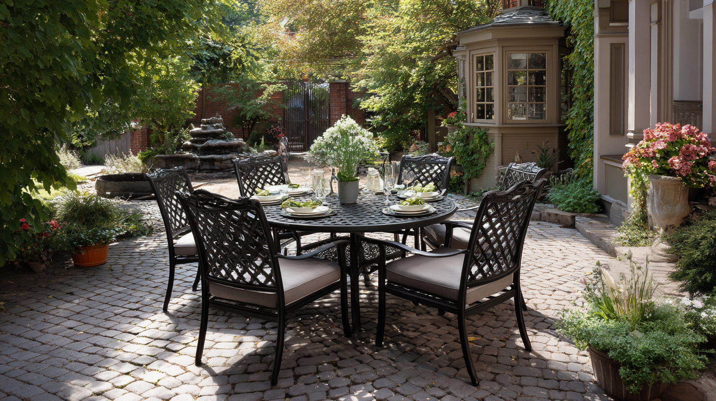 2025 How to Choose the Perfect Patio Dining Sets for Your Outdoor Space