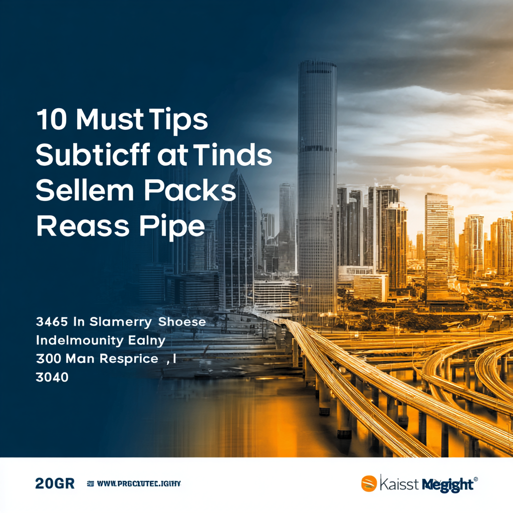10 Must-Know Tips for Selecting the Right 304 Seamless Pipe: Industry Insights & Data