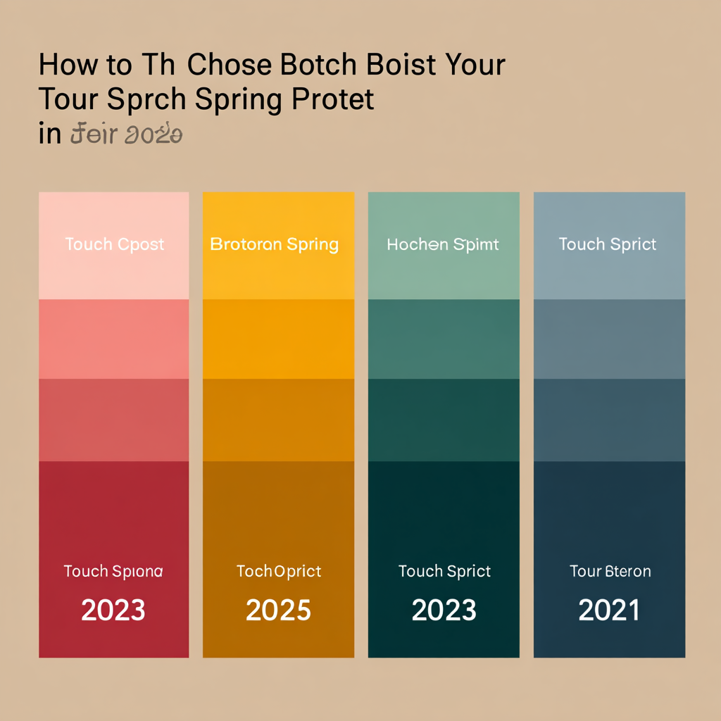 How to Choose the Best Touch Button Spring for Your Project in 2025