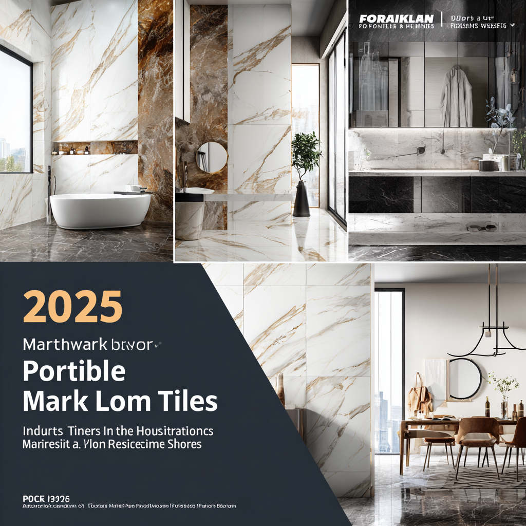 2025 Top Marble Look Porcelain Tiles Trends with Industry Insights for Home Decor