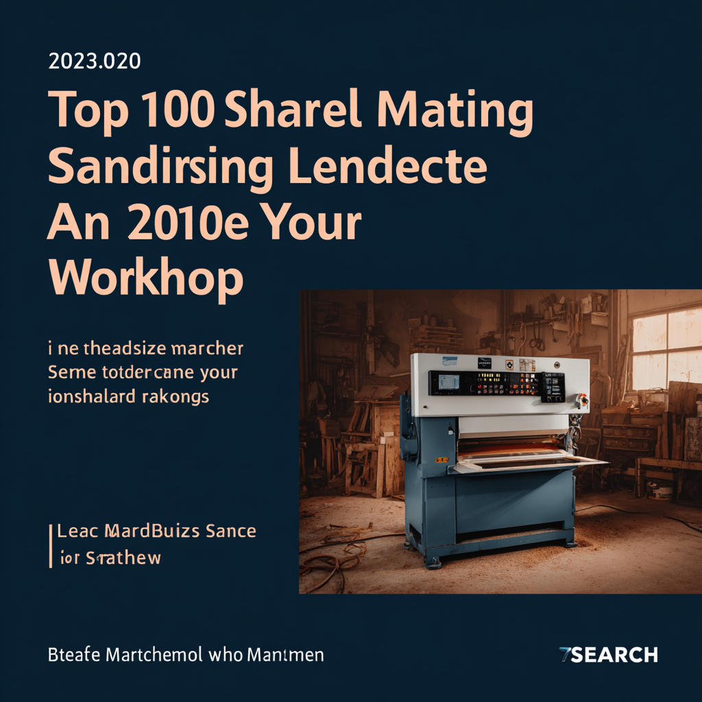 Top 10 Sheet Metal Sanding Machines to Enhance Your Workshop in 2025