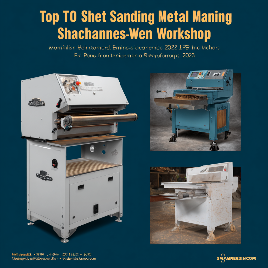 Top 10 Sheet Metal Sanding Machines to Enhance Your Workshop in 2025