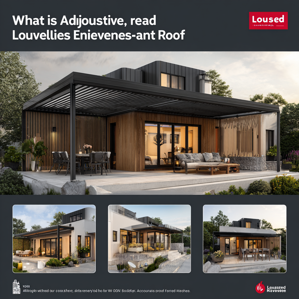 What is an Adjustable Louvered Roof? Benefits and Uses Explained