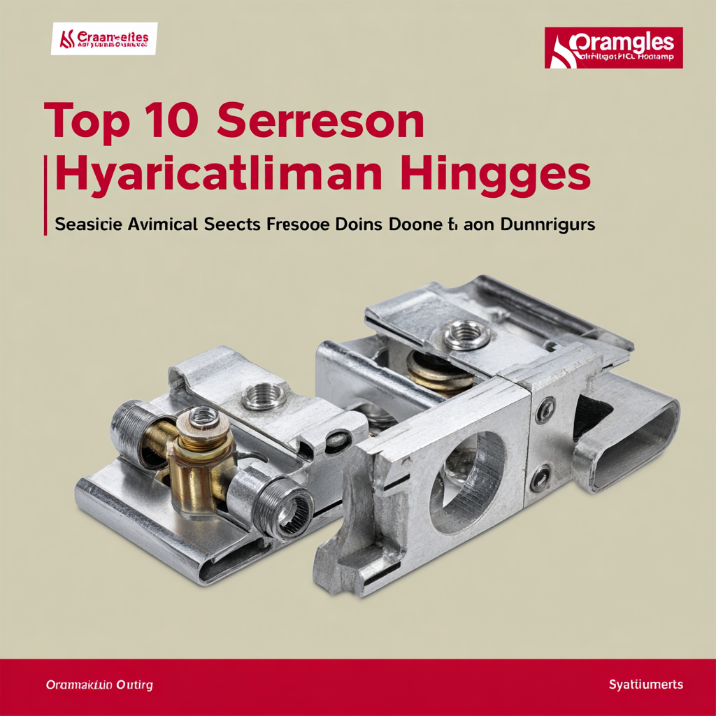 Top 10 Hydraulic Hinges for Seamless Door Operation and Durability