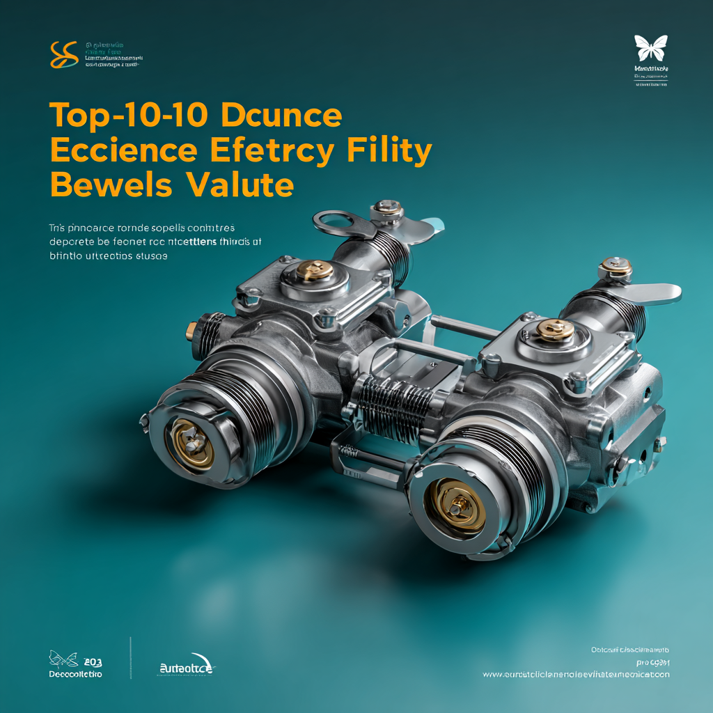 Top 10 Benefits of Double Eccentric Butterfly Valves for Optimal Flow Control